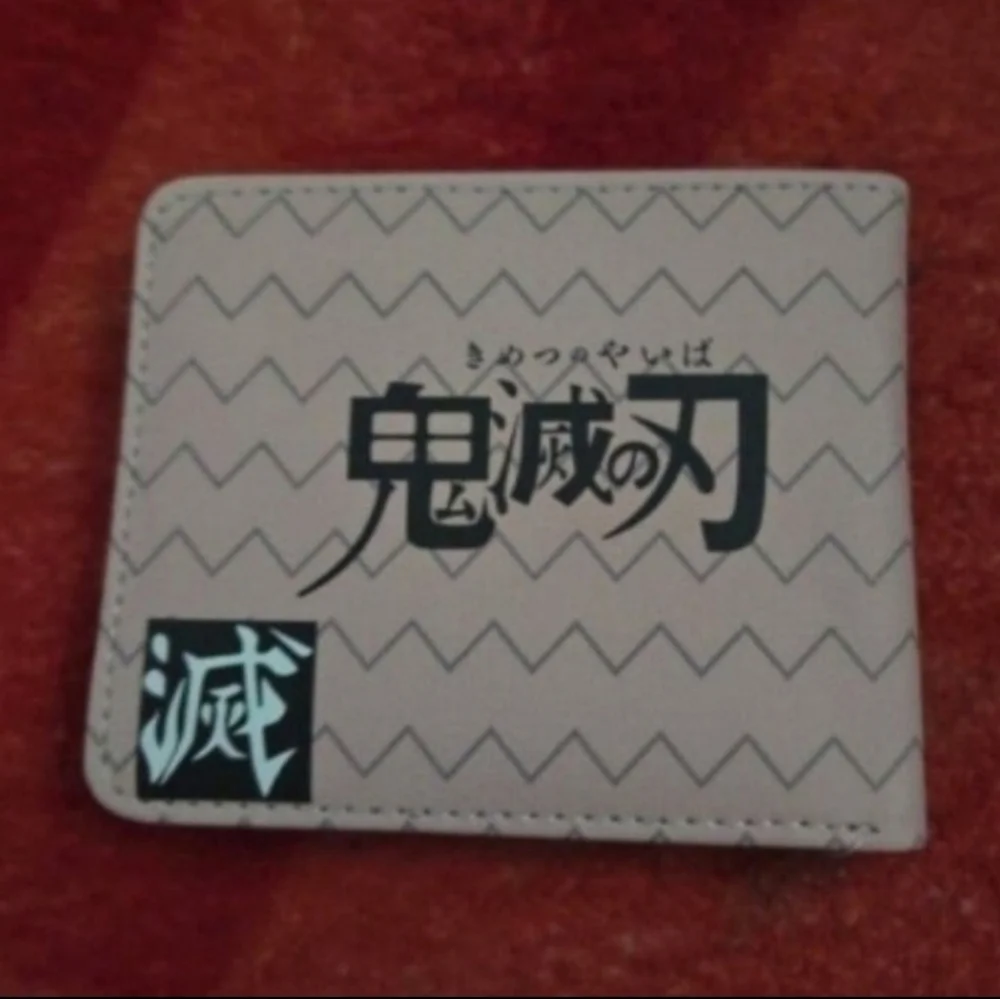 New Inosuke Demon Slayer Anime Manga Leather Wallet